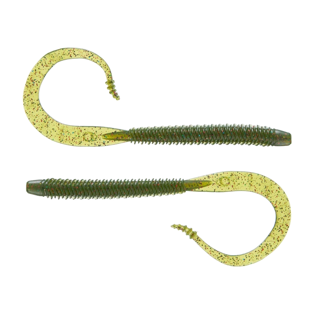 6th Sense Boosa 9.6 Ribbon Tail Worm, worm souple au corps fortement annelé terminé par une longue queue ruban