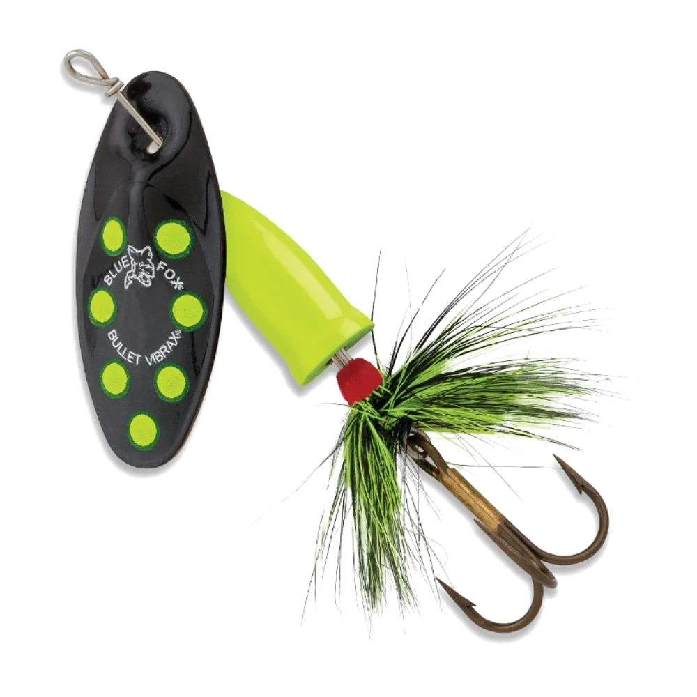 Blue Fox Super Vibrax Bullet, vue de profil