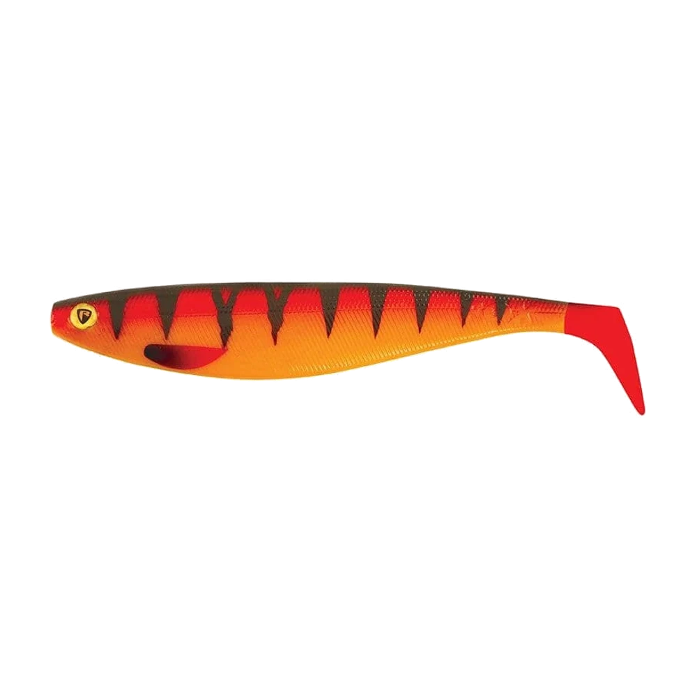 Fox Rage Pro Shad Firetails, vista di profilo
