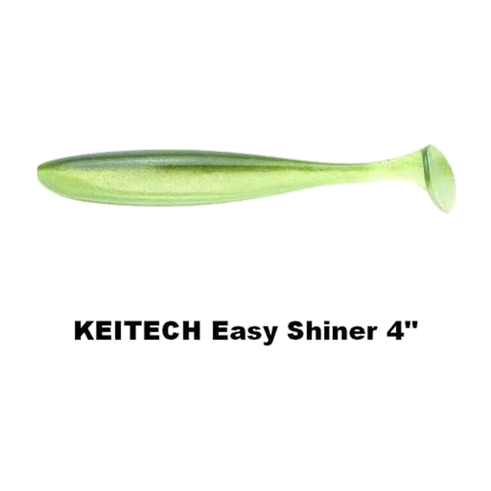 Keitech Easy Shiner 4 pouces, vue de profil
