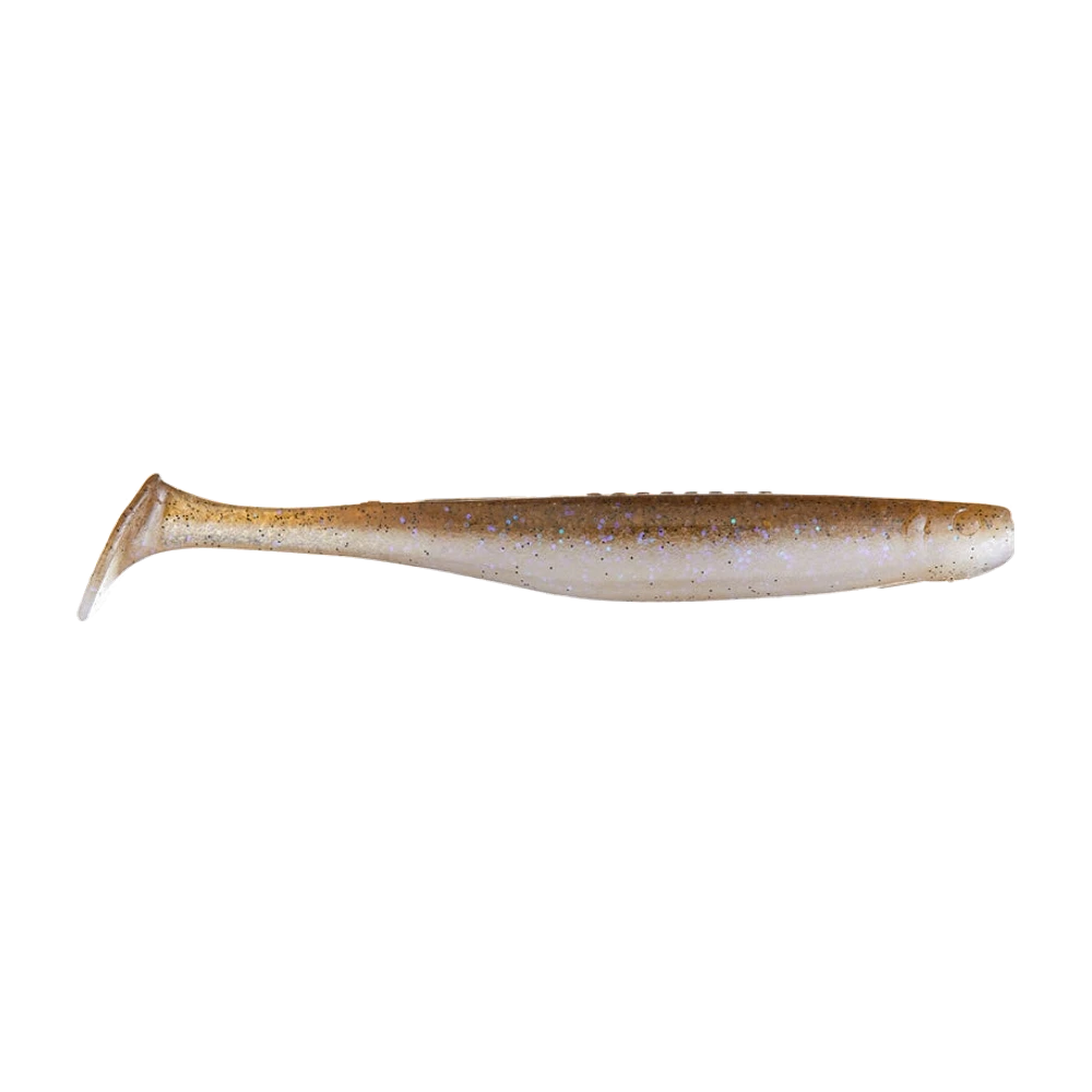 O.S.P Dolive Shad coloris Wakasagi translucide argenté, swimbait souple à large queue paddle