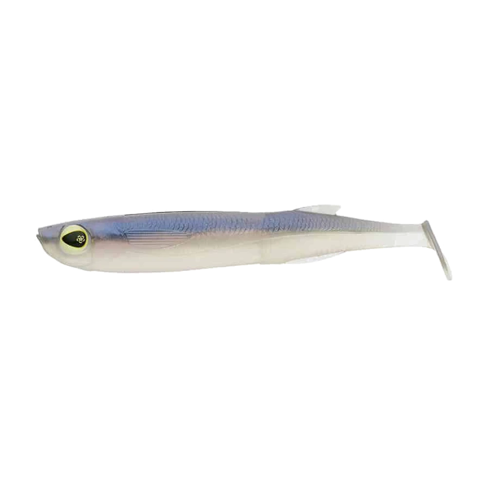 Shad souple Sakura Xprat Shad coloris Pro Blue, corps hyper-réaliste avec écailles et œil holographique
