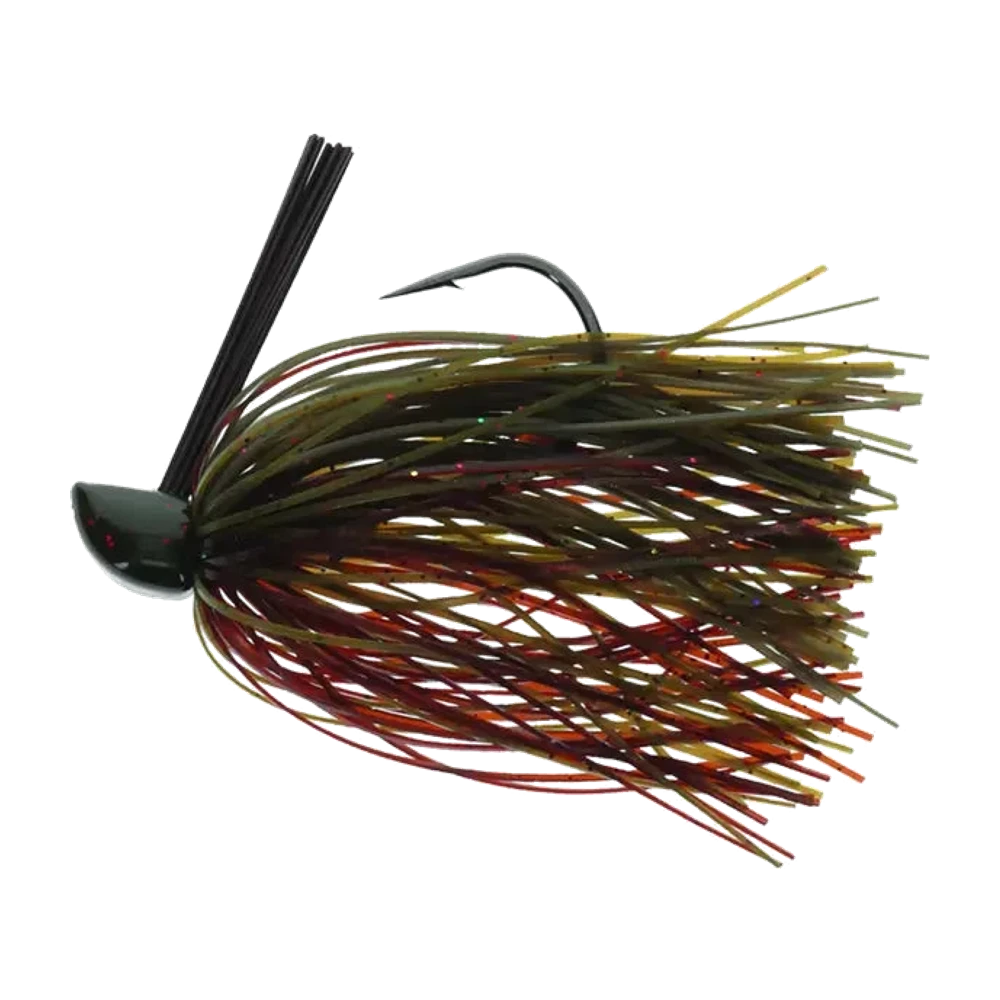 Strike King Tungsten Football Jig, Seitenansicht