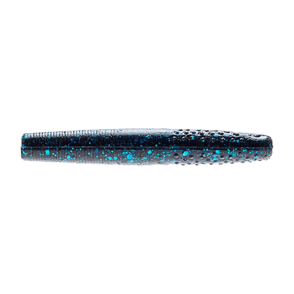 Z-Man TRD (The Real Deal) ElaZtech stick bait in a black with blue flake finish